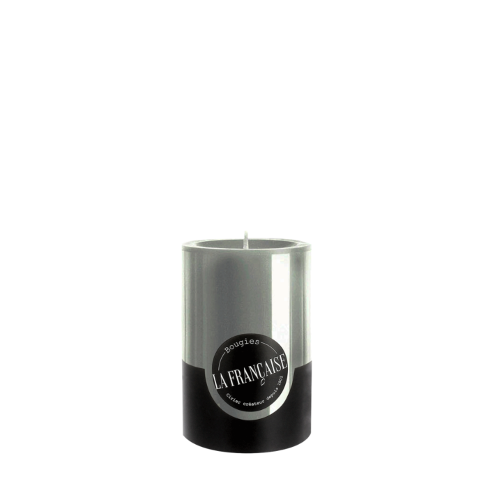 Bougies La Francaise - Small Pillar Candle - Grey
